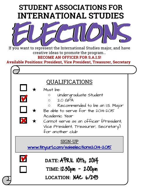 SAIS 1415 Elections Updated